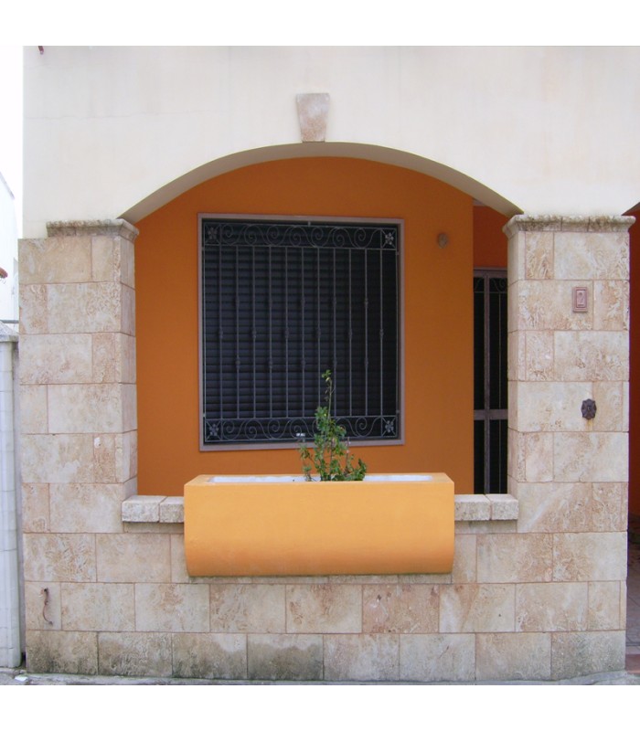 - Mq 12 - Rivestimento in carparo rosso chiaro