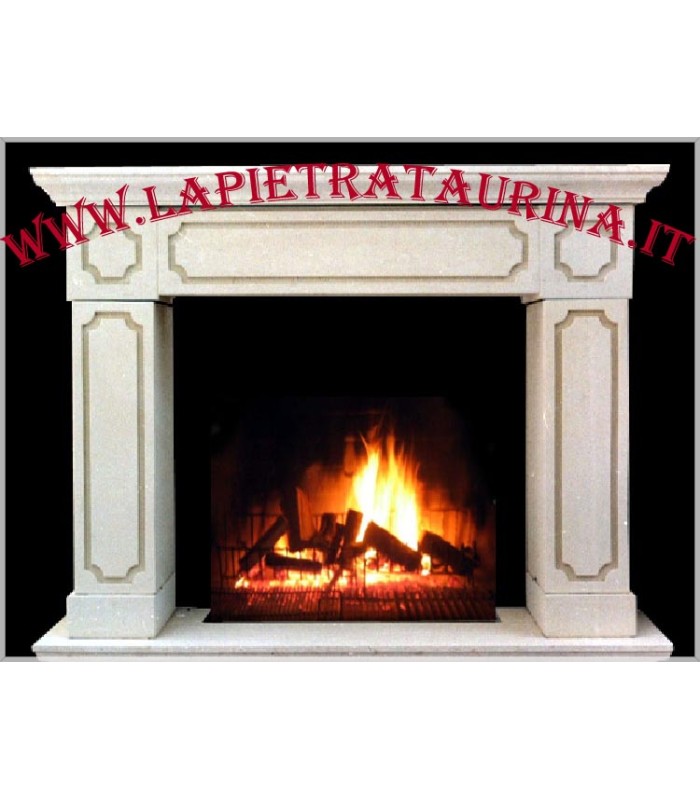 Cornice in pietra per camino: pietra leccese, carparo, tufo CODICE C18