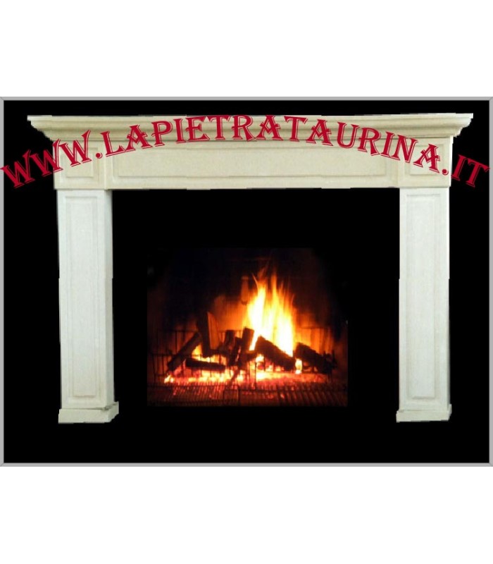 Cornice in pietra per camino: pietra leccese, carparo, tufo CODICE C23