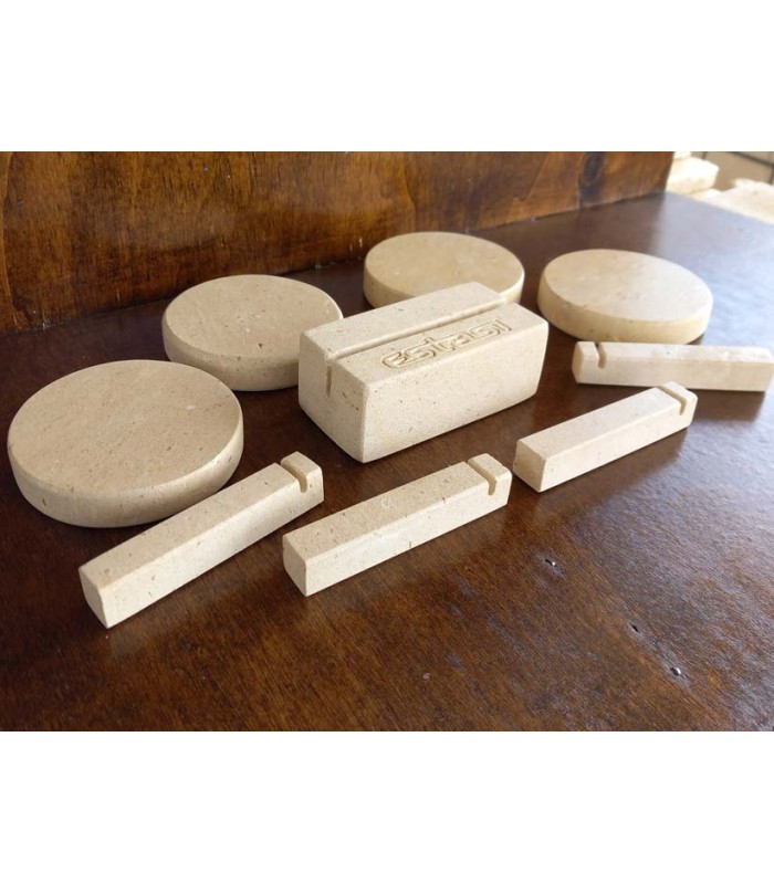 Posabicchiere in pietra leccese