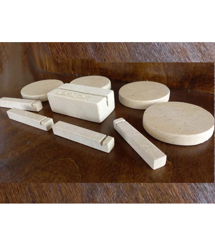 Posabicchiere in pietra leccese