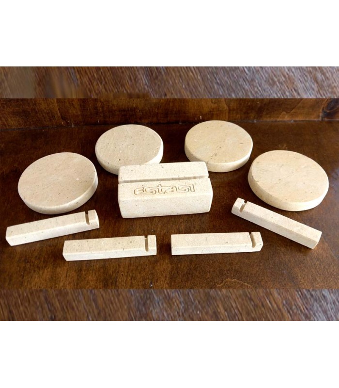 Posabicchiere in pietra leccese