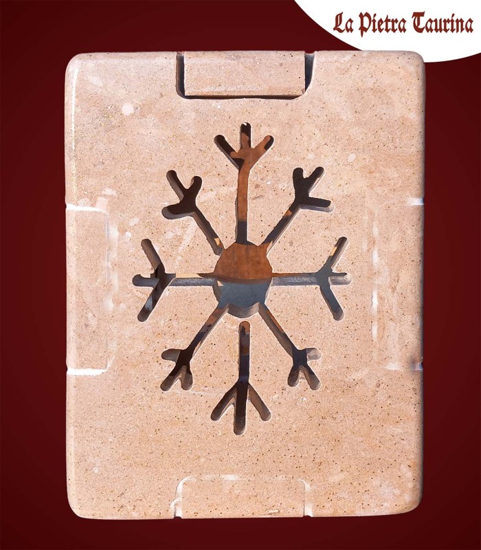 Lampada in pietra leccese per natale