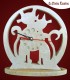 Orologio in pietra leccese con gattini