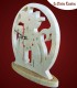 Orologio in pietra leccese con gattini