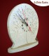 Orologio in pietra leccese con albero di ulivo