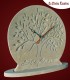 Orologio in pietra leccese con albero di ulivo