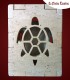 Lampada in pietra leccese con tartaruga